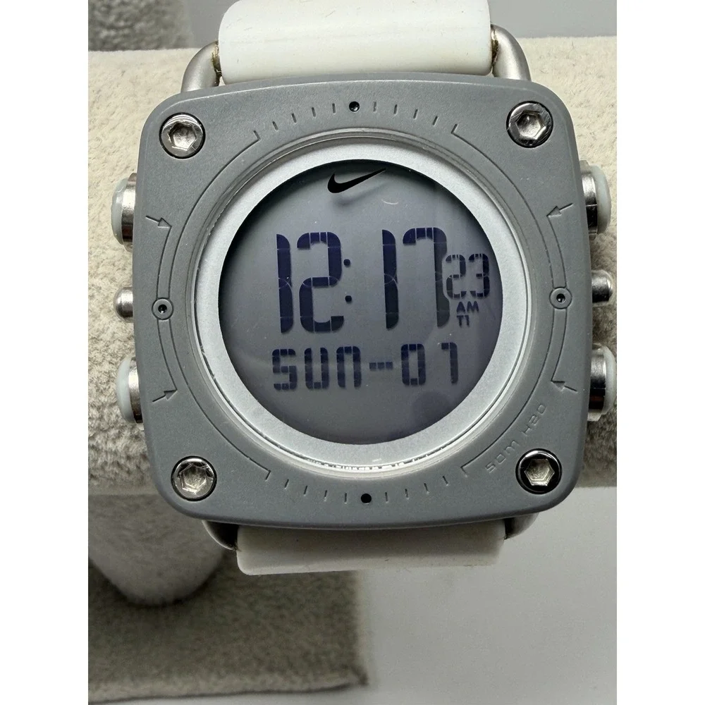 Nike WC0070 Mettle Drill New Battery Digital Watch‎ 40MM 9